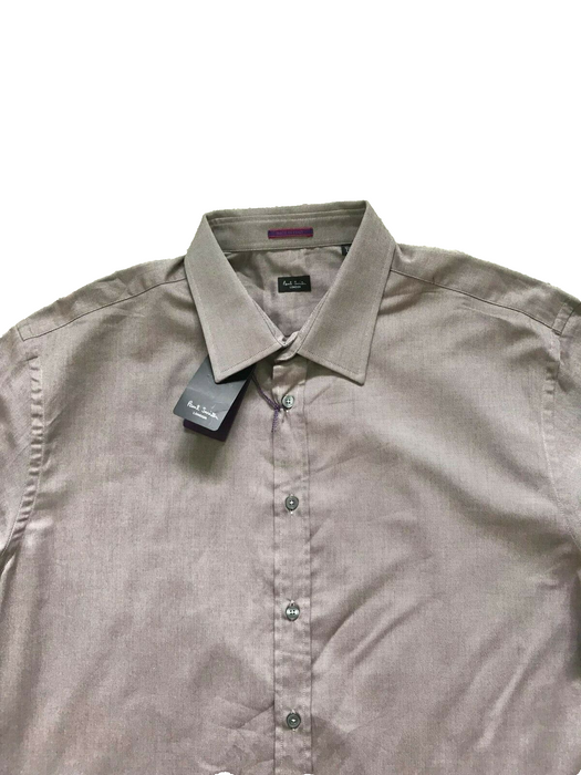 Paul Smith Shirt  LONDON LS Shirt  Size 17.5 / 44 Classic fit  p2p 23.5"