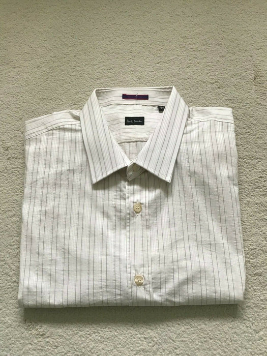 Paul Smith SHirt  LONDON LS Stripe Shirt tartan inside cuff