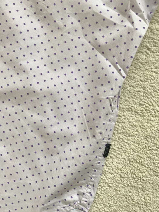 Paul Smith Shirt Purple Dot Short Sleeve Shirt   - L -  p2p 21"