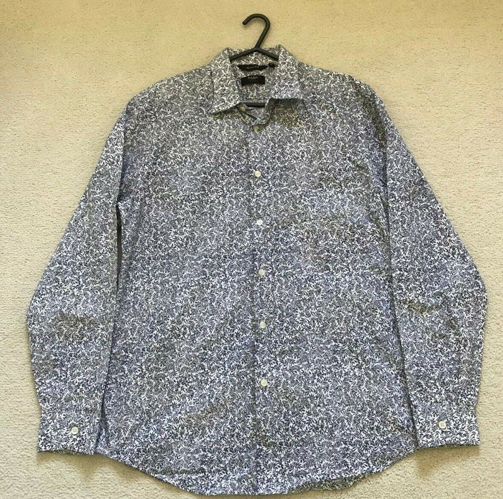 Paul Smith shirt  BYARD Fern Patterned Long Sleeve shirt 16 / 41