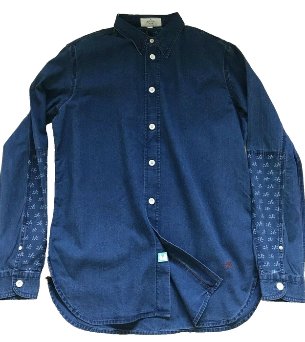 Paul Smith Shirt  RED EAR Denim Long Sleeve Shirt