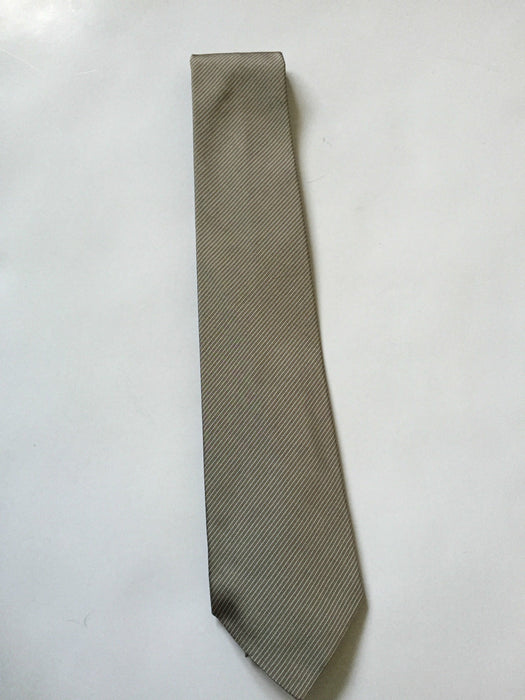 PAUL SMITH  Silk Tie  fine stripe TIE  8cm  with blue polka lining