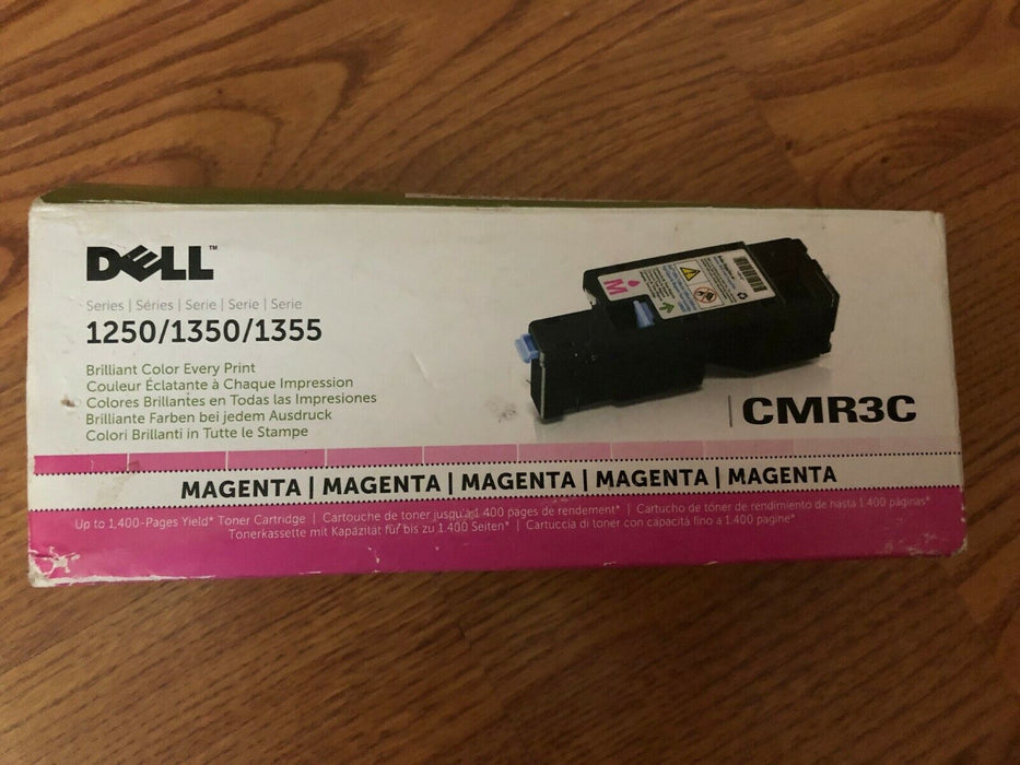 Genuine Dell Toner Cartridge Magenta  CMR3C 1250 1350 1355 C1760 C1765