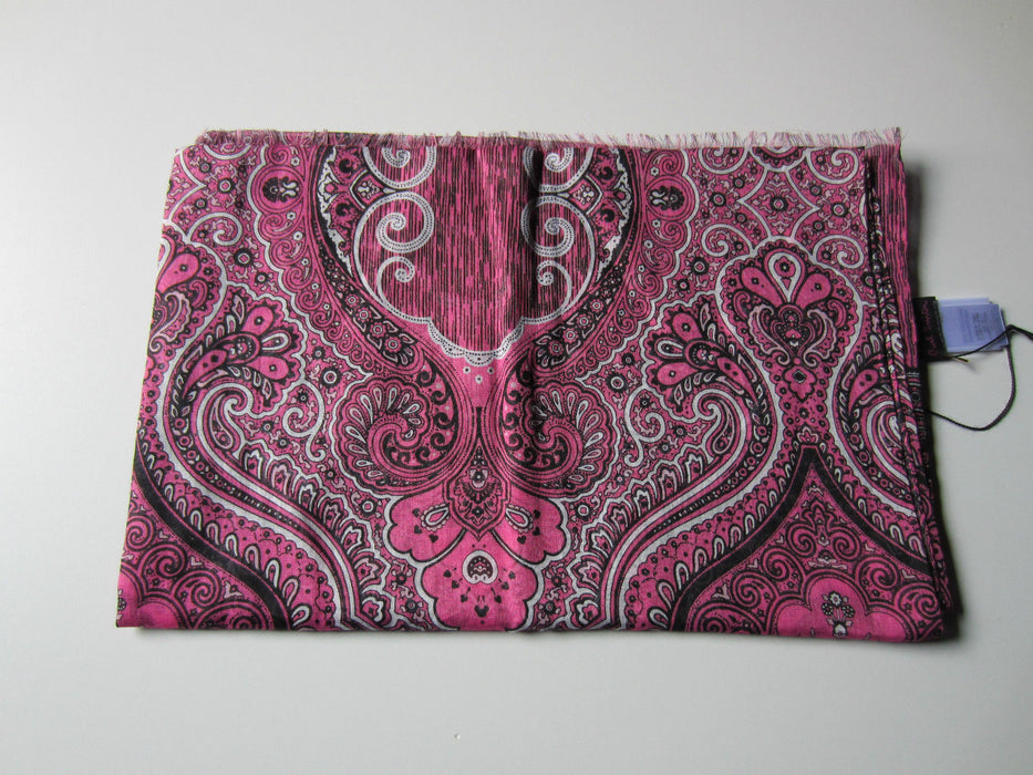 Paul Smith Scarf Women  Paisley Scarf  Length 180 cm x  W 60cm 100% Silk