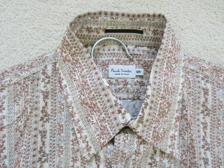 Paul Smith Shirt MAINLINE Long Sleeve Casual Shirt  Size  S   p2p 19.5"