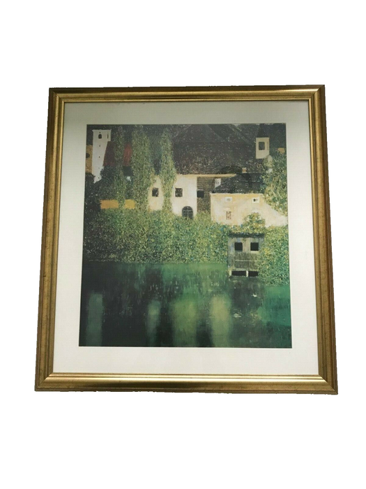 Specially produced for JOHN LEWIS  Castle on Lake Atter 775/1013 Framed ART