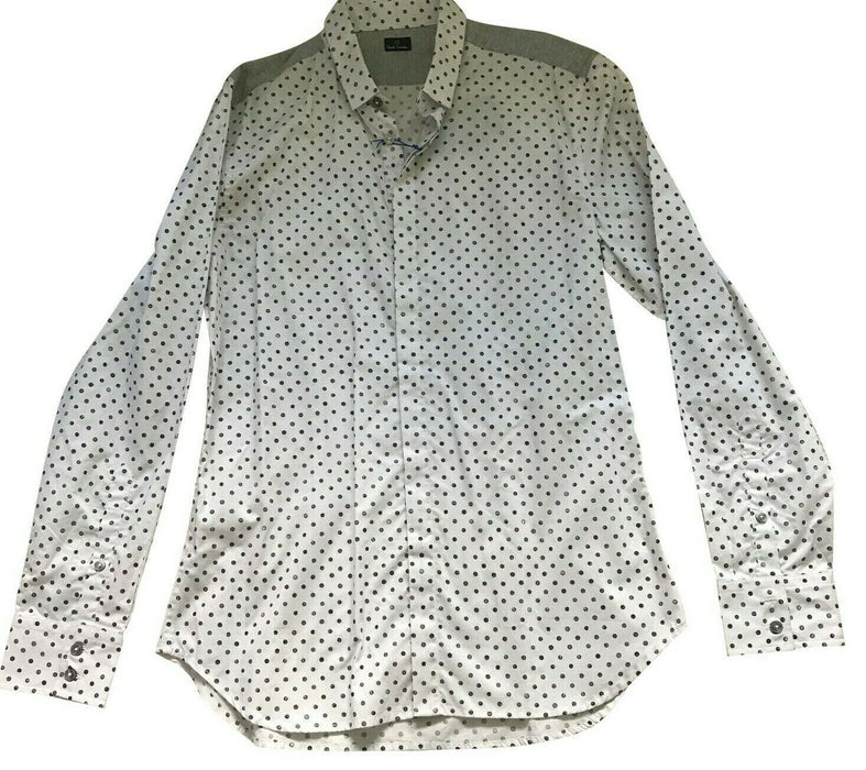 Paul Smith shirt PS  Long Sleeve Circle Graphics Casual Shirt  M