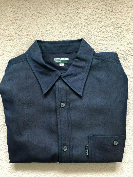 Paul Smith Jeans Blue Long Sleeve Shirt