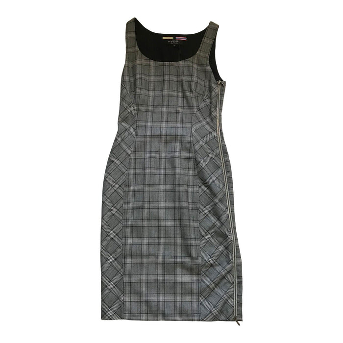 Paul Smith Dress Women Grey check  Dress - 42 / 52 UK 10