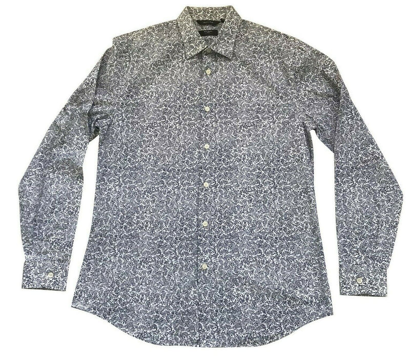 Paul Smith shirt  BYARD Fern Patterned Long Sleeve shirt 16 / 41