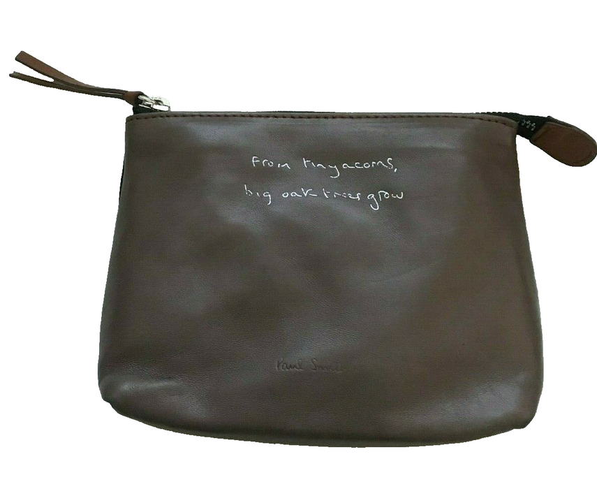 Paul Smith  Bag Women's Two tone Black / Brown Leather Make-Up Bag