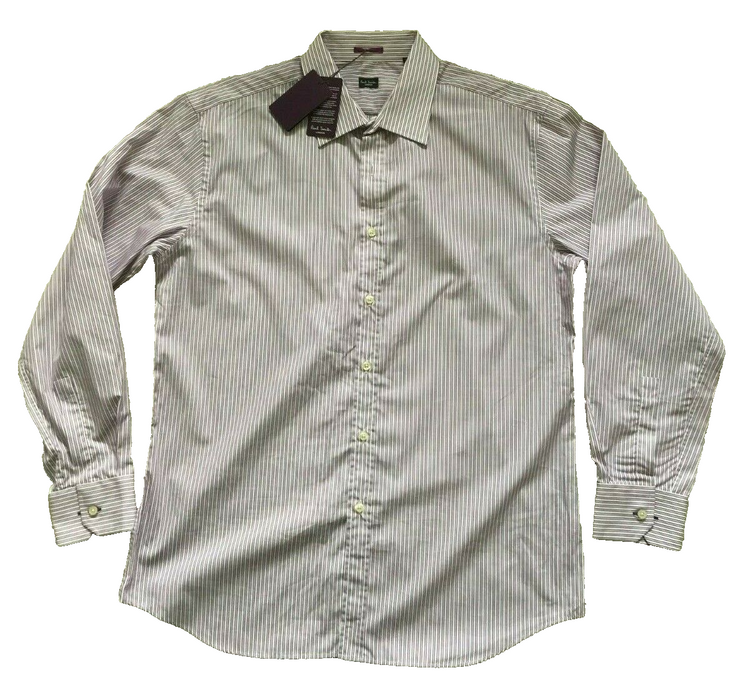 Paul Smith Shirt  LONDON LS Shirt Classic fit  Size 17 / 43  p2p 22.5"