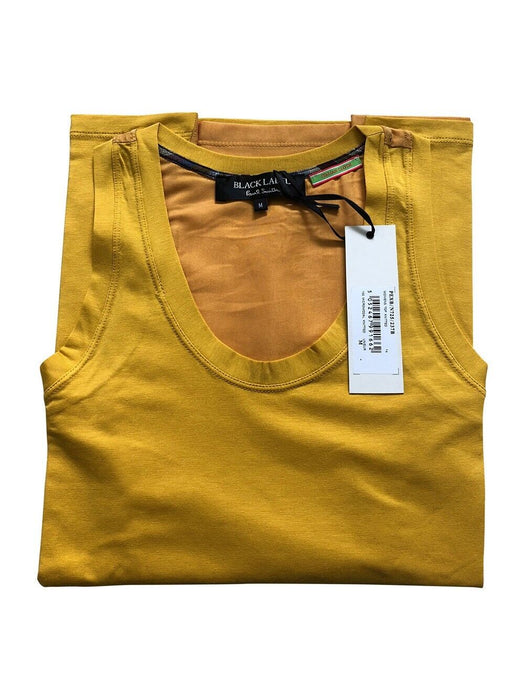 Paul Smith Top BLACK LABEL Ladies T shirt vest  in colour Yellow