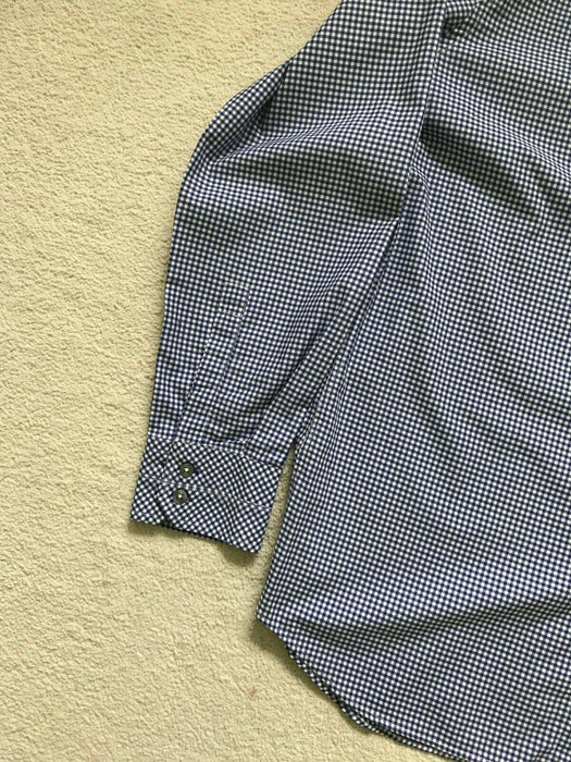 Paul Smith Shirt LONDON LS Shirt Size 17 / 43 SLIM fit Gingham check   p2p 22"