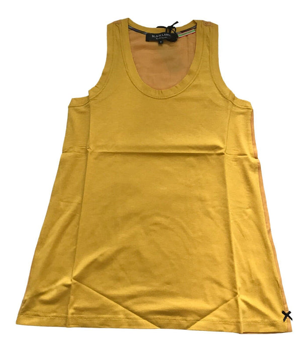 Paul Smith Top BLACK LABEL Ladies T shirt vest  in colour Yellow