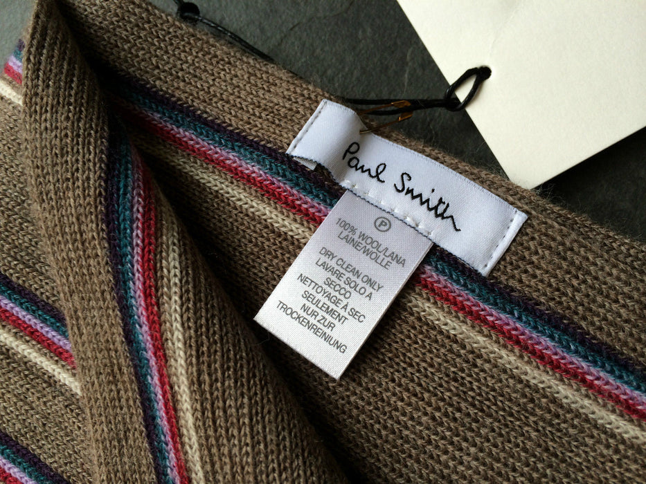 Paul Smith scarf PS Stripe Scarf 100% Wool