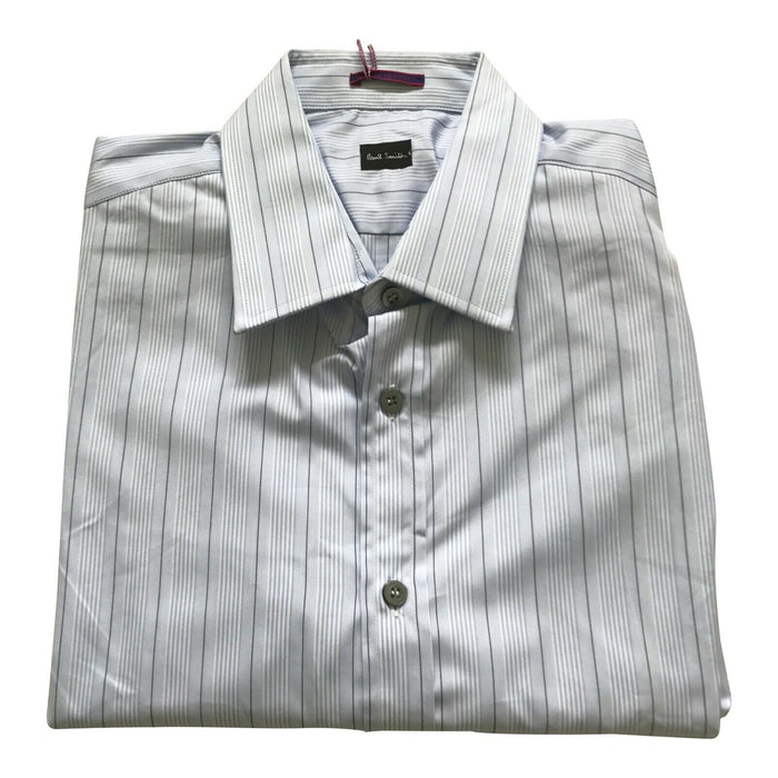 Paul Smith Shirt Formal LS Classic Stripe  Size 16.5 / 42  p2p 22.5" RRP £160