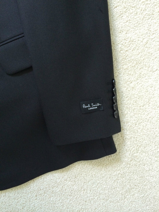 Paul Smith Suit "The Willoughby"  2 button BLACK Single Breasted  TRAVEL Suit