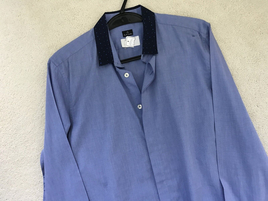 Paul Smith shirt  PS  Long Sleeve Polka collar Shirt