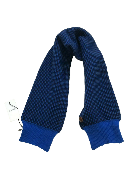 PAUL SMITH  100%  WOOL Sock SCARF