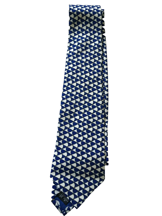 PAUL SMITH  Tie Blue Patterned TIE 8cm