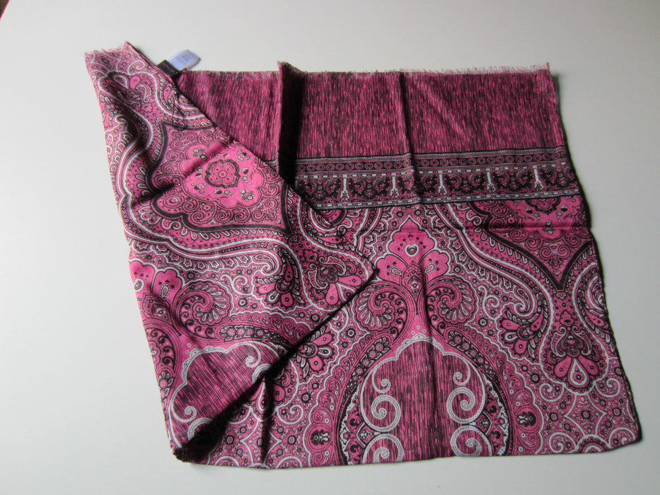 Paul Smith Scarf Women  Paisley Scarf  Length 180 cm x  W 60cm 100% Silk