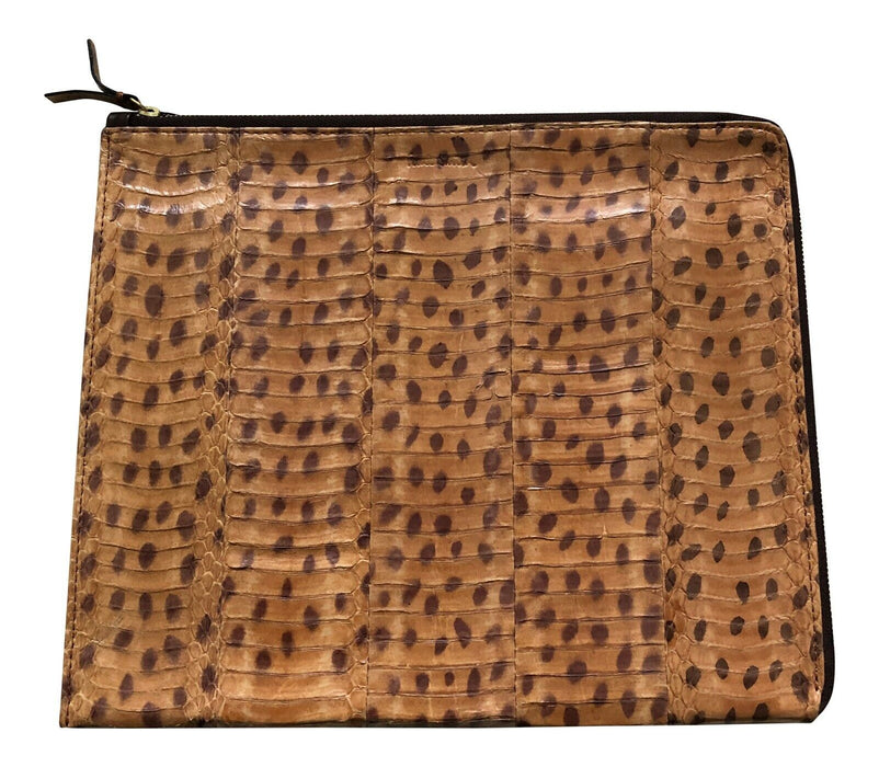 Paul Smith folio PS Tan  Snake Skin  ipad case