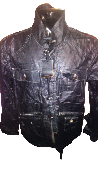 Paul Smith Jacket Blue Waxed  Size M P2P 22"