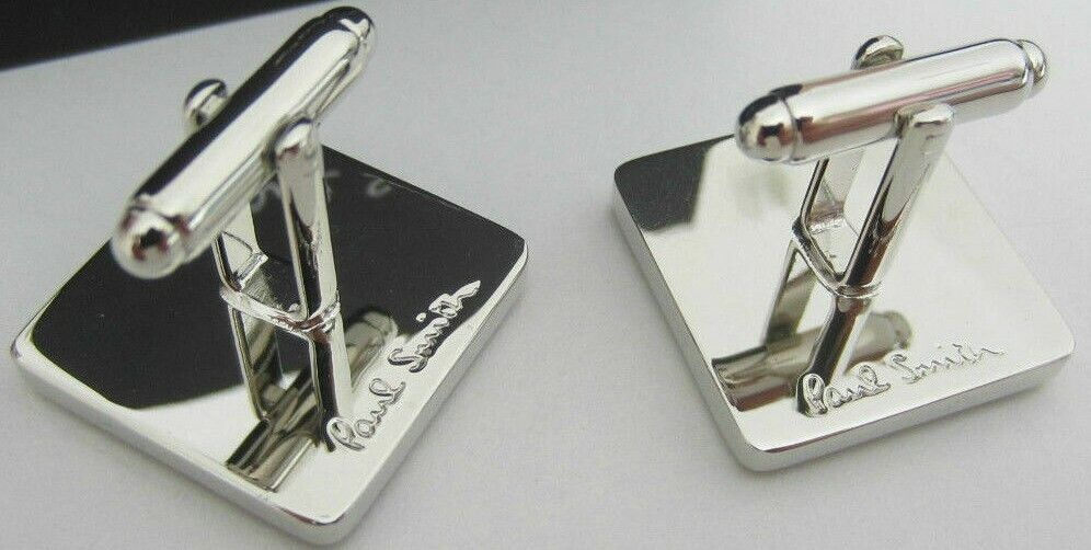 Paul Smith Retro White Palladium Cufflinks Naked Lady Desert Island Lenticular