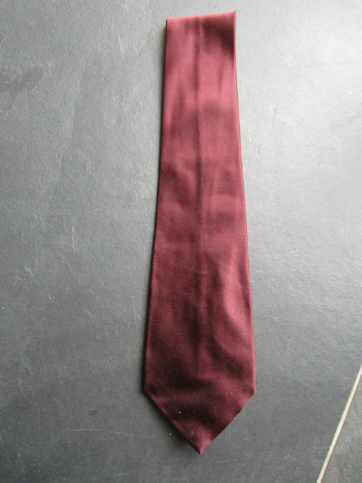 PAUL SMITH Silk TIE BURGUNDY Red Rose Lining 9cm width