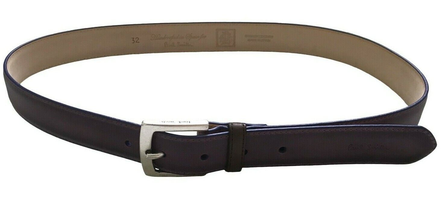 Paul Smith Belt Handcrafted In Spain for Paul Smith Purple  Multiple Sizes