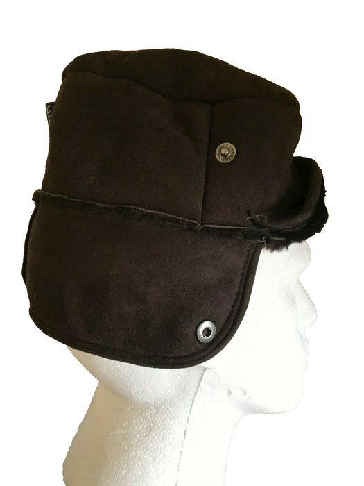 Paul Smith  hat Brown Sheepskin Chapka Trapper Hat