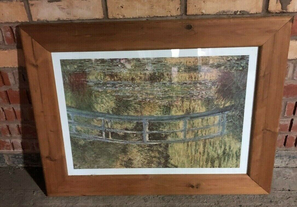 Bridge Picture in Pine Frame ART