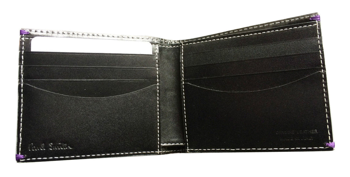 Paul Smith  Wallet Crumpled Paper 8 card Billfold