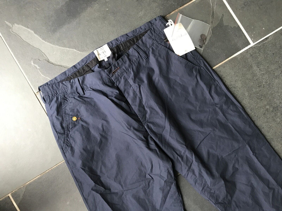 Paul Smith RED EAR Navy Water Repellent Slim Fit Trouser 32 R