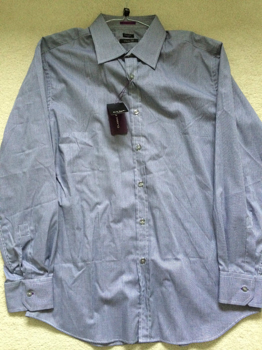 Paul Smith check shirt LONDON LS grey Shirt Classic fit  17 / 43  p2p 22.5"