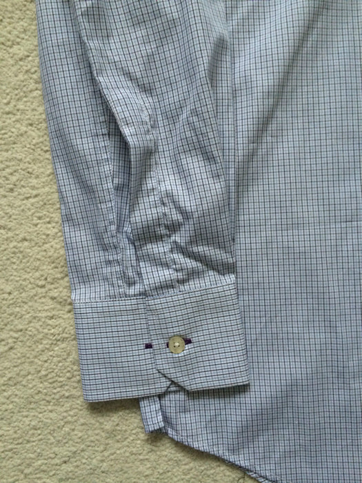 Paul Smith Shirt LONDON LS check Shirt Classic  fit  17 / 43  p2p 22.5"