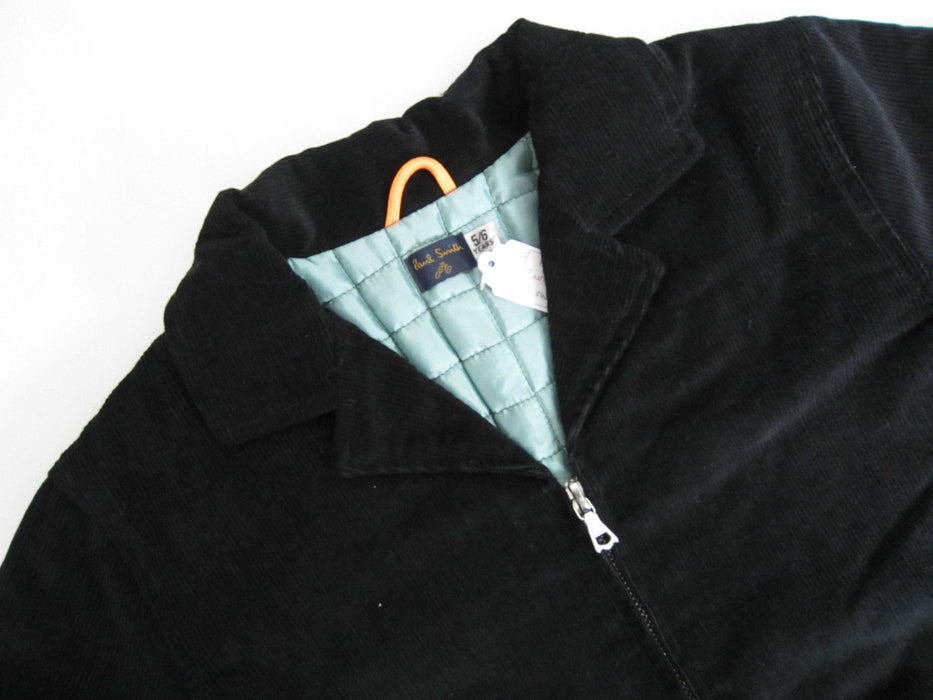 Paul Smith Boys  Black  Corduroy Jacket - Age 5/6 Years