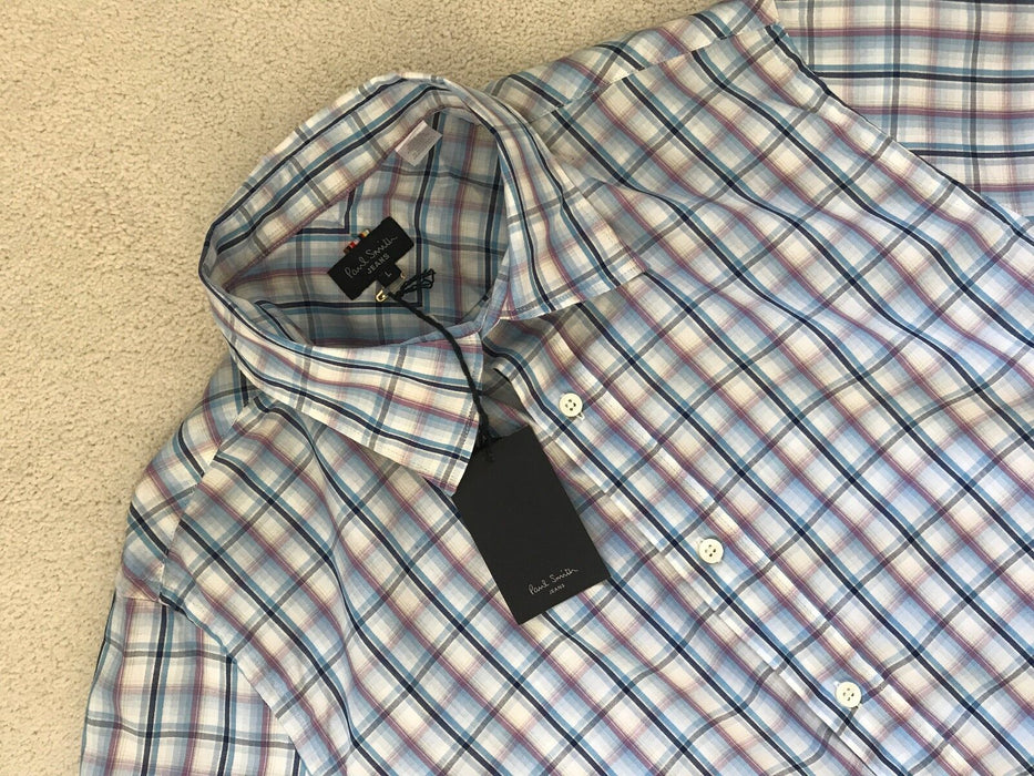 Paul Smith  Shirt Short Sleeve Shirt   - L -  p2p 21"