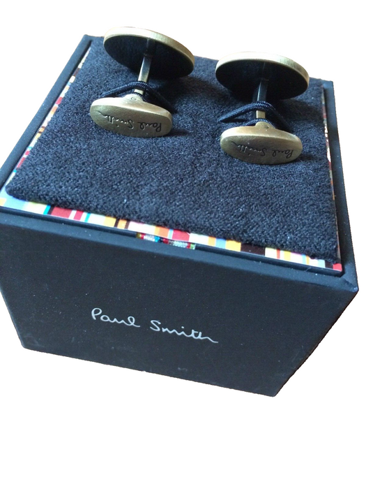 Paul Smith Cufflinks Gunmetal Spider Cufflinks