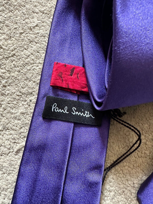 Paul Smith Tie Narrow Tie 6cm Purple