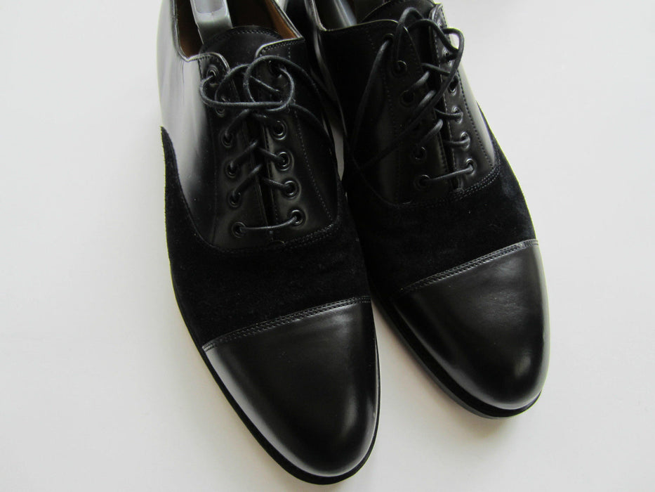 Paul Smith Men Shoes Black Leather  Suede FORMAL Shoe