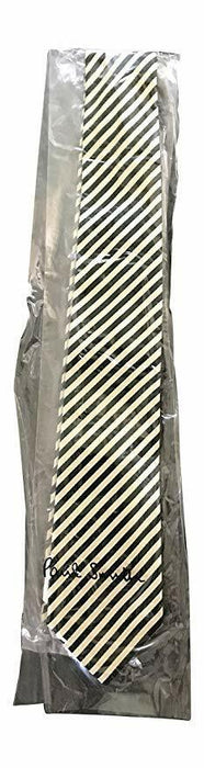 Paul Smith  Tie 6cm width Green Stripe  Narrow Tie  100% Silk Made in Italy