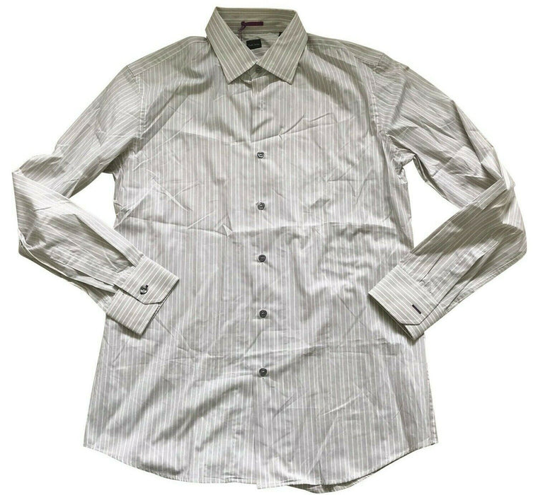 Paul Smith Shirt LONDON LS stripe Shirt  Size 16.5 / 42  p2p 22.5"