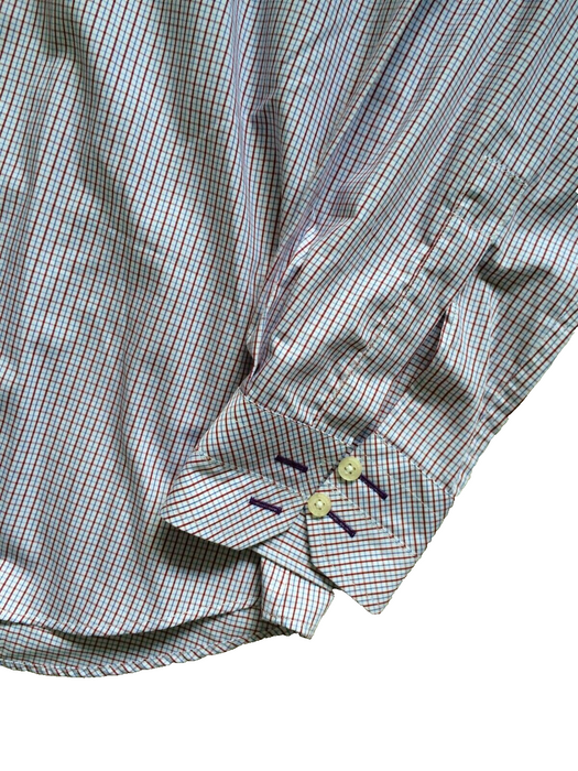 Paul Smith Shirt LONDON LS Shirt Size 17 / 43 SLIM fit  p2p 22.5"