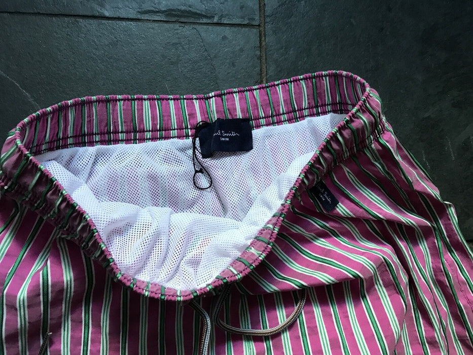 PAUL SMITH - SWIM SHORTS Stripe SIZE S  BRAND NEW