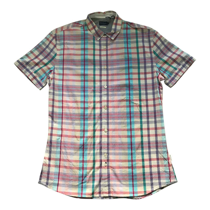 check Short Sleeve Shirt   Paul Smith