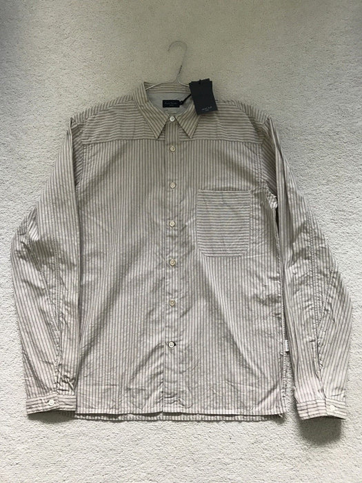 Paul Smith SHirt  Jeans Long Sleeve Stripe Casual Shirt