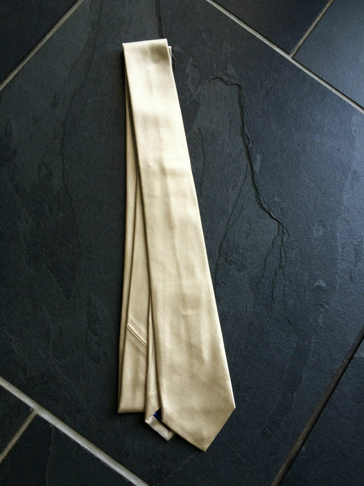 Paul Smith Silk Tie 6cm width Gold Narrow Tie