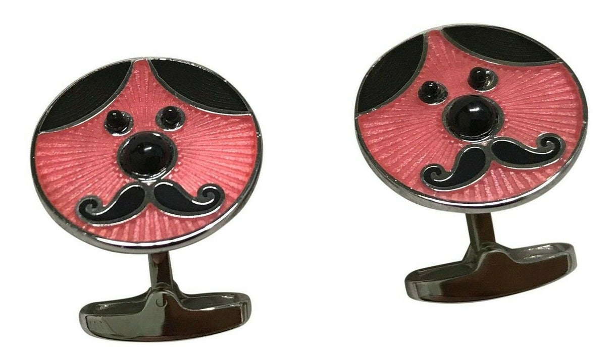 Moustache Face Cufflinks Paul Smith